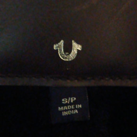 NWOT Beautiful suede shearling jacket True Religion - Picture 9 of 13